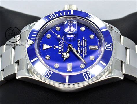 submariner rolex 2000|Rolex 16610 blue bezel.